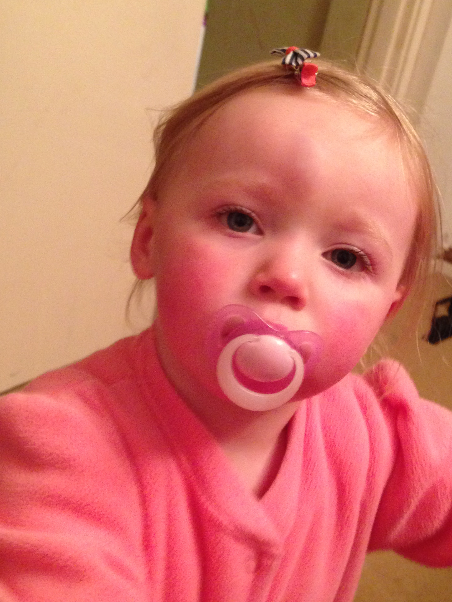 Olivia as a toddler before diagnosis